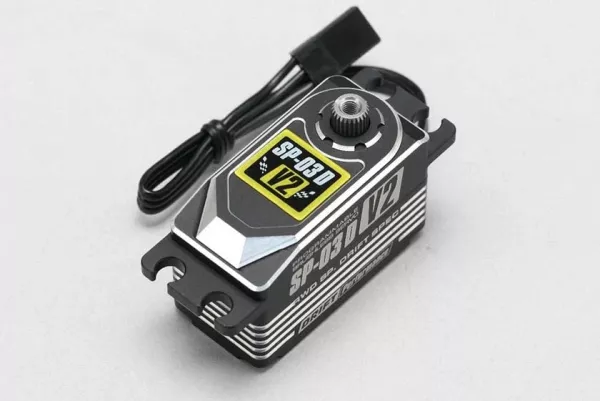 Yokomo SP-03DV2 Brushless servo for DRIFT (Black)