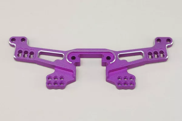 Yokomo Aluminum rear shock tower (Purple) for RD/SD