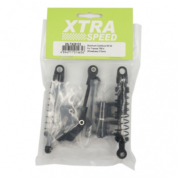 Xtra Speed Aluminum Cantilever Kit V2 für Traxxas TRX-4 (WB 313mm)