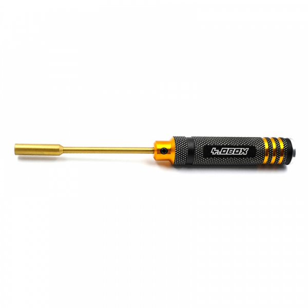 Yeah Racing Aluminum Nut Driver 4.0 Black/Gold