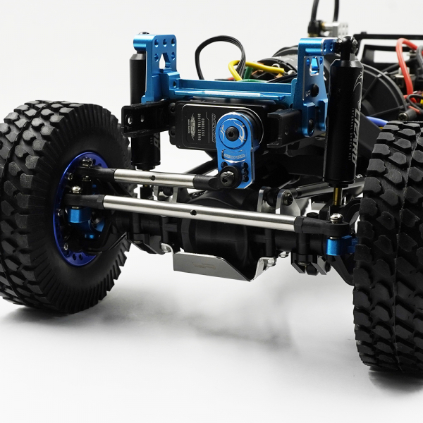 Edelstahl Lenkgestänge 2 Stück für Tamiya CC-02