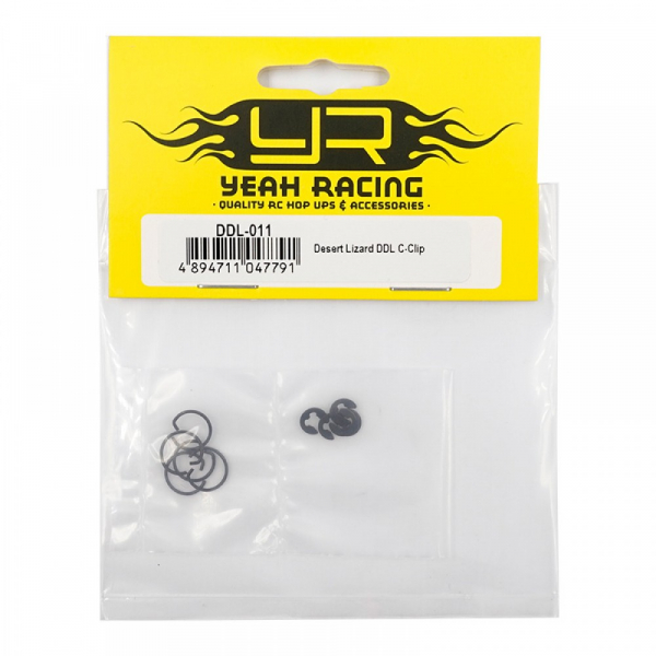 Yeah Racing Desert Lizard DDL E/C-Clip Set