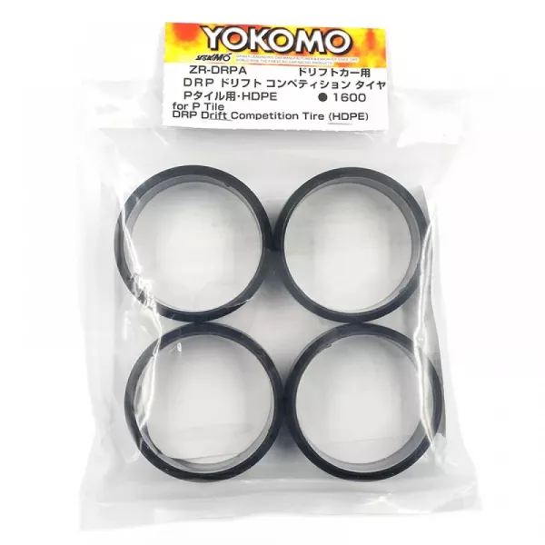 Yokomo Competition Driftreifen 4 Stück für  P-Tile Surfaces