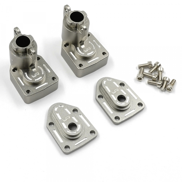 Yeah Racing Aluminium Hinterrad Portal Hubs für Axial 1/18 UTB18 Capra