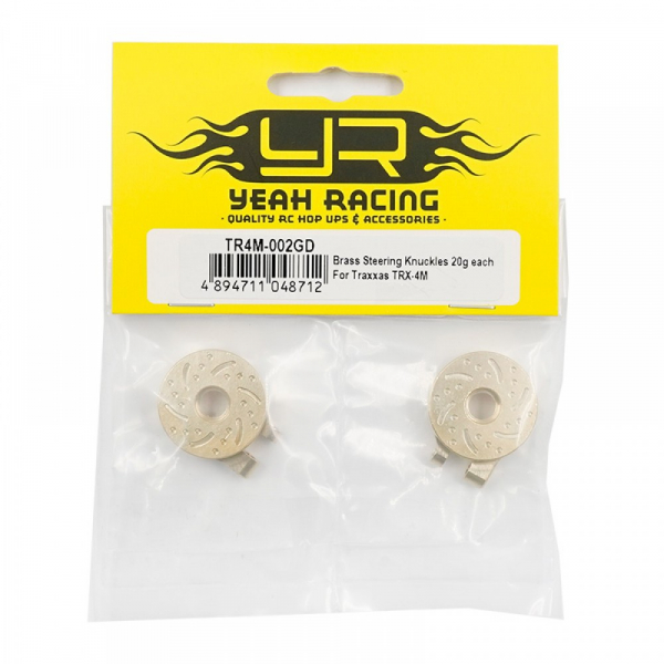 Brass Steering Knuckles 20g each For Traxxas TRX-4M