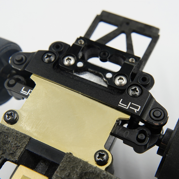 Yeah Racing Aluminium 7075 Brass Front Lower Arms für Kyosho Mini-Z MR03