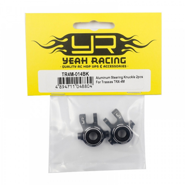 Aluminum Steering Knuckle 2pcs For Traxxas TRX-4M (Black)