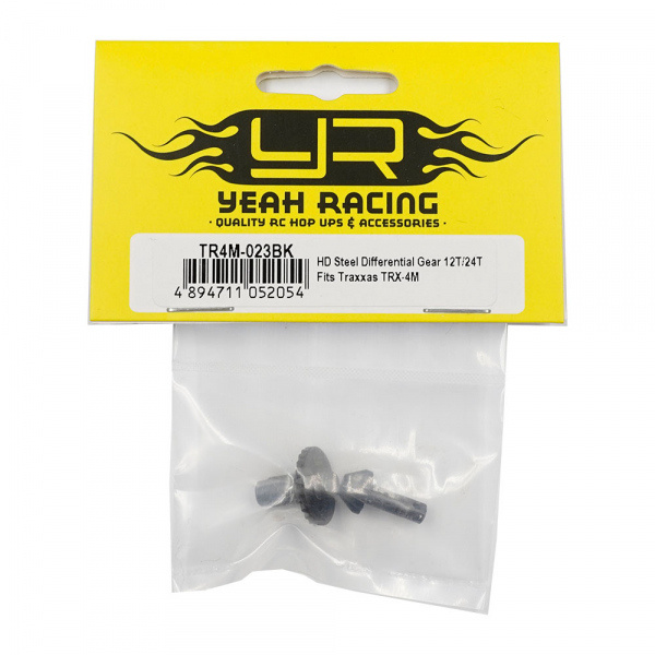 Yeah Racing HD Steel Differential Gear 12T/24T Fits Traxxas TRX-4M