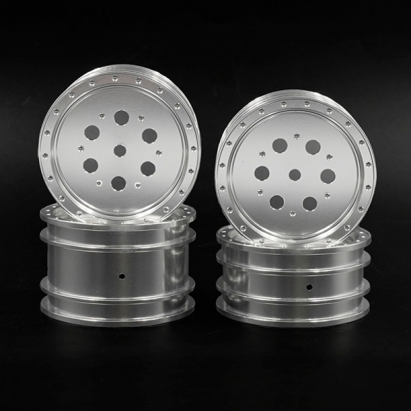 Yeah Racing Aluminum CNC Rim Set For Tamiya HotShot & II / Super HotShot / Boomerang / Bigwig