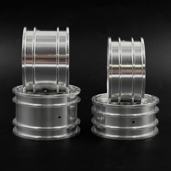 Yeah Racing Aluminum CNC Rim Set For Tamiya HotShot & II / Super HotShot / Boomerang / Bigwig