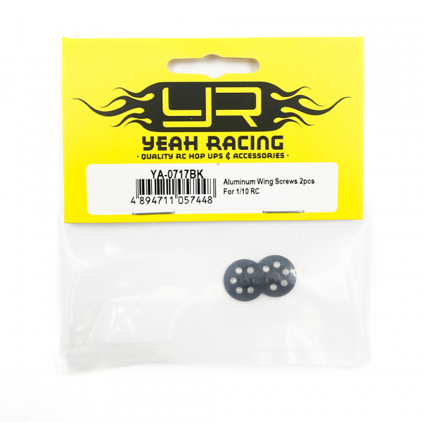 Yeah Racing Aluminum Wing Screw 2pcs For 1/10 RC