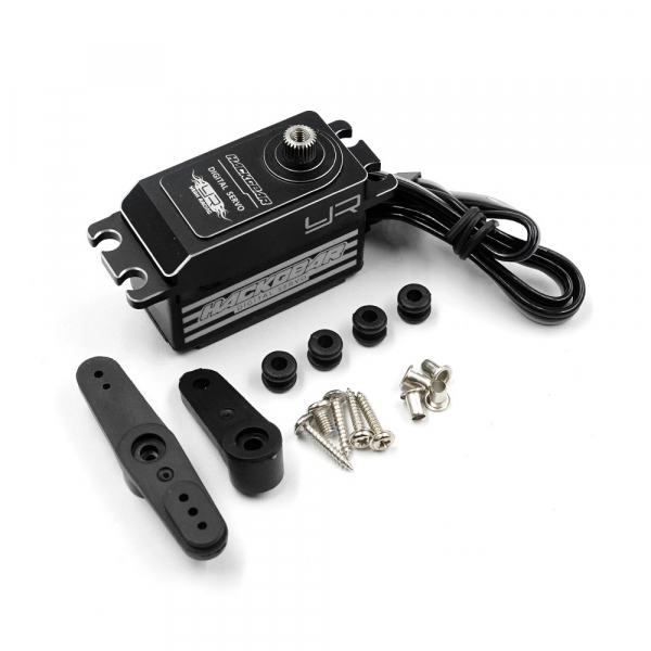 Yeah Racing Hackgear Low Profile Digital Servo - Aluminiumgehäuse - 10 kg - Black