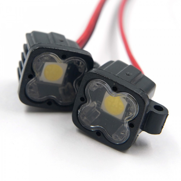 Xtra Speed Scheinwerfer Spotlights 2 Stück Typ A (5–8V) für 1/10 RC Crawler