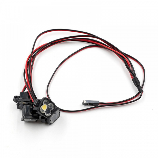 Xtra Speed Scheinwerfer Spotlights 4 Stück Typ A (5–8V) für 1/10 RC Crawler