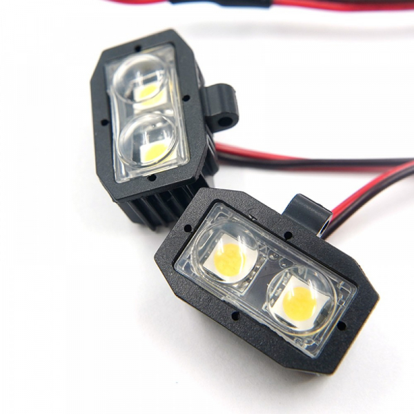 Xtra Speed Scheinwerfer Spotlights 2 Stück Typ B (5–8V) für 1/10 RC Crawler