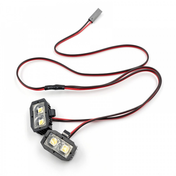 Xtra Speed Scheinwerfer Spotlights 2 Stück Typ B (5–8V) für 1/10 RC Crawler