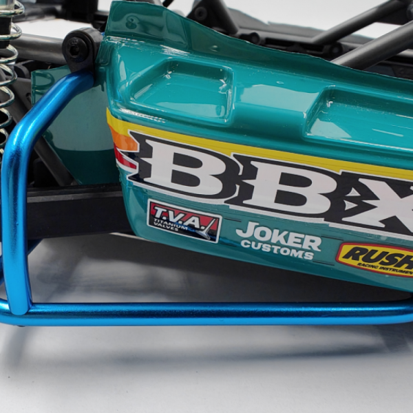 Aluminum Side Bumper blue For Tamiya BBX (BB-01)