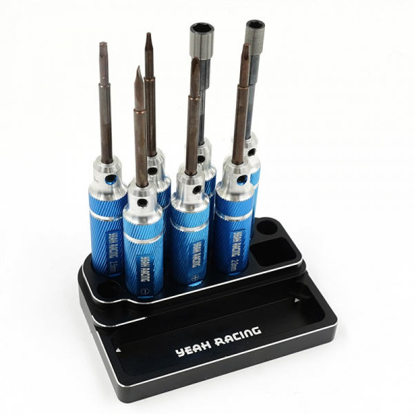 Yeah Racing Aluminum Mini-Z Tools & Chassis Set Up Set w/Car Stand & Tools Stand