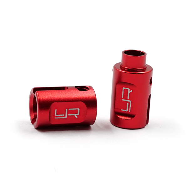 Yeah Racing Aluminium Main Drive Shaft Joint für Kyosho 1/10 Fazer Mk2 - Rot