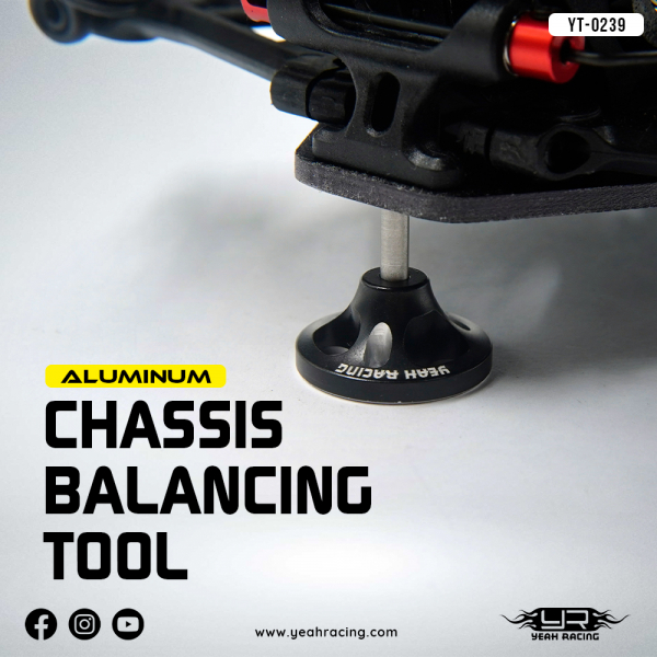 Yeah Racing Aluminum Chassis Balancing Tool 2pcs