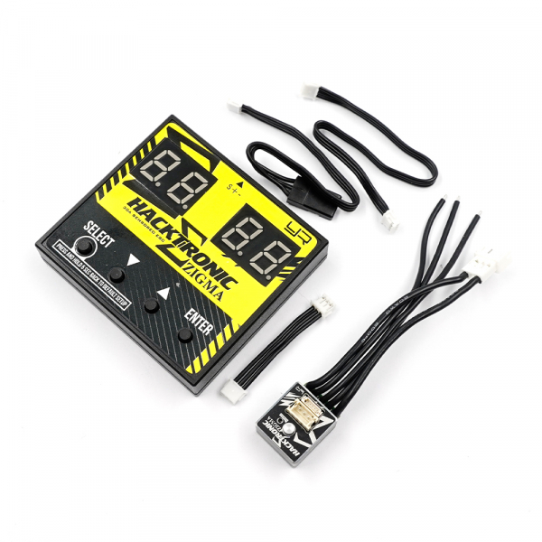 Yeah Racing Hacktronic Zigma 30A Sensored Brushless Regler mit Programmkarte für 1/27 1/24