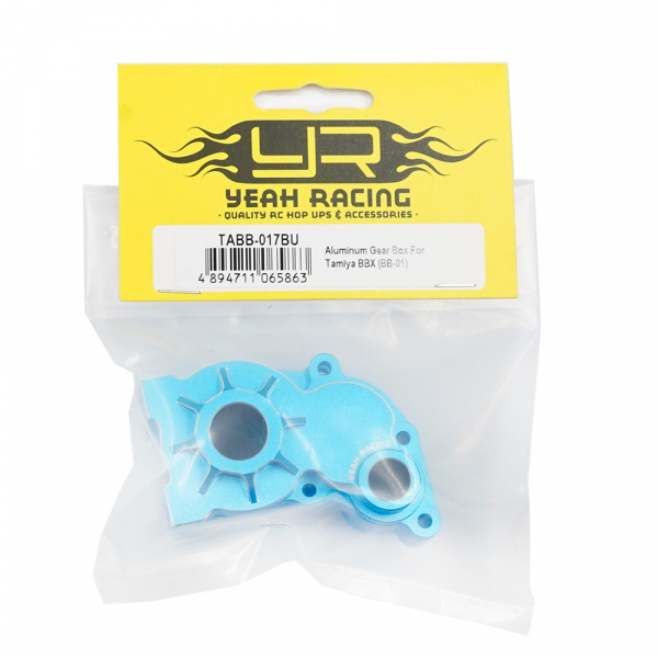 Yeah Racing Aluminium Getriebegehäuse für Tamiya BBX (BB-01) – Blau