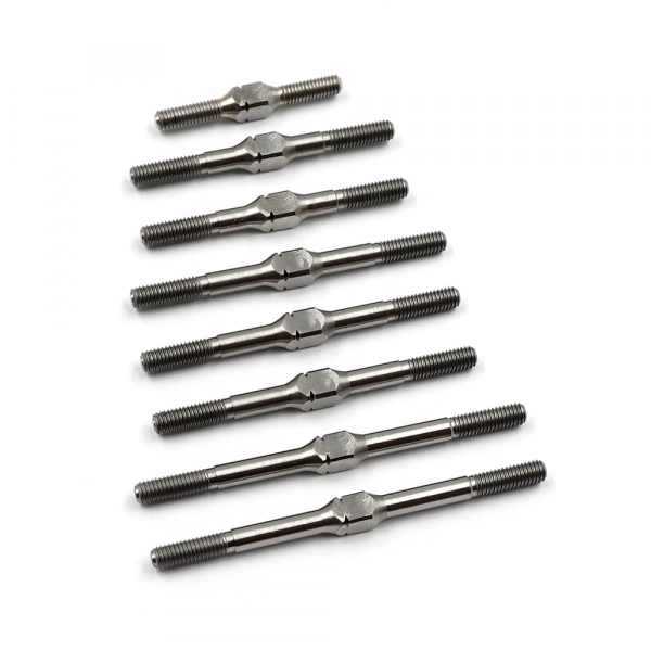 Yeah Racing 64 Titanium Turnbuckle Set für Team Associated RC10