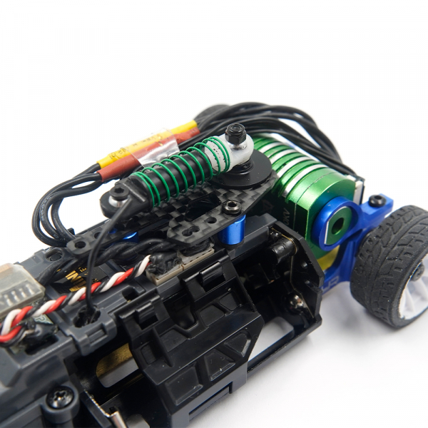 Yeah Racing Graphit-Roll-Dämpfer-Set für Kyosho Mini-Z MR04 (Schwarz)