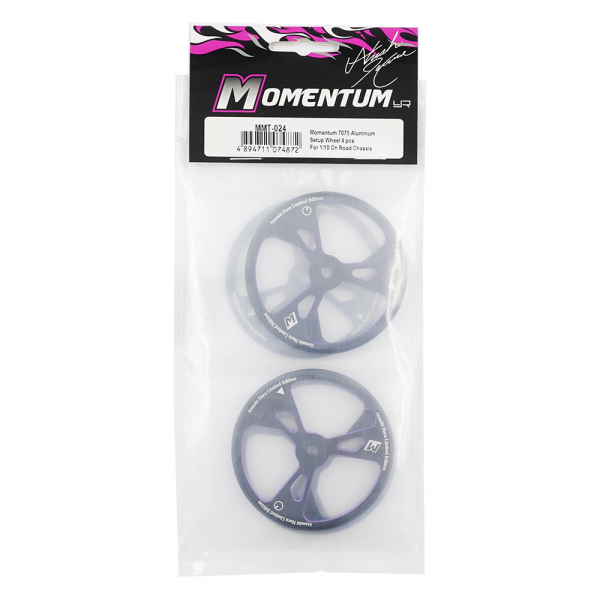 Momentum 7075 Aluminum Setup Wheel 4 pcs For 1/10 On Road Chassis Limited Edition