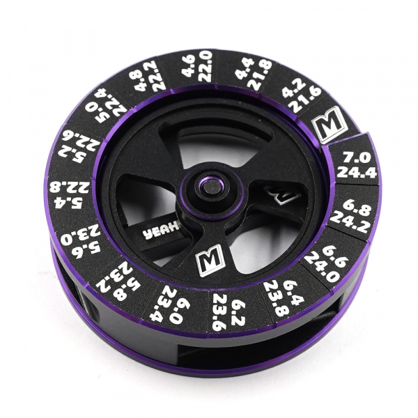 Momentum 7075 Aluminum Round Droop Gauge V2 For 1/10 On Road Chassis Limited Edition