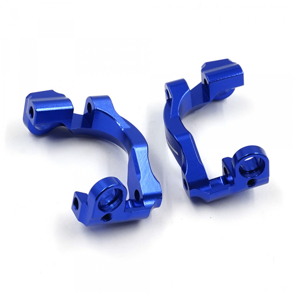 Yeah Racing Aluminium C Hub Set vorne Blau für Traxxas Mini Maxx, Mini XRT