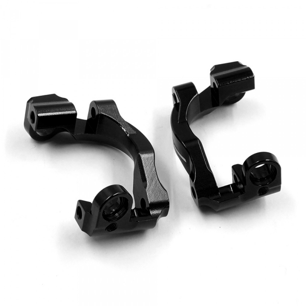 Yeah Racing Aluminium C Hub Set vorne Schwarz für Traxxas Mini Maxx, Mini XRT