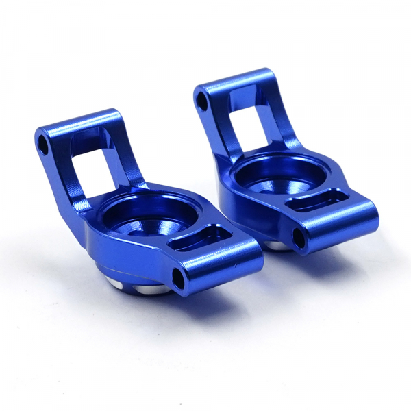 Yeah Racing Aluminum Rear C Hub Blue Set Fit Traxxas Mini Maxx