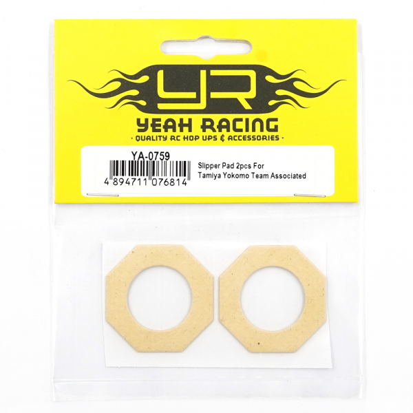 Yeah Racing Slipper Pad 2pcs For Tamiya Yokomo Team Associated