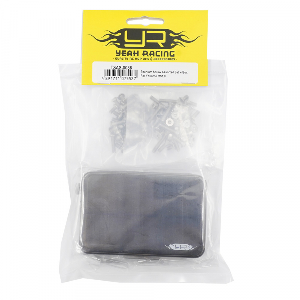 Yeah Racing Titanium Screw Assorted Set w/Box For Yokomo MS1.0