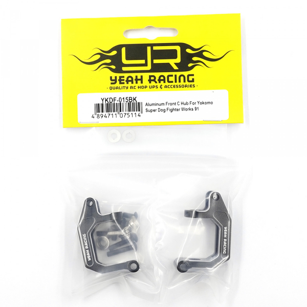 Yeah Racin Aluminium Front C Hub für Yokomo Super Dog Fighter Works 91