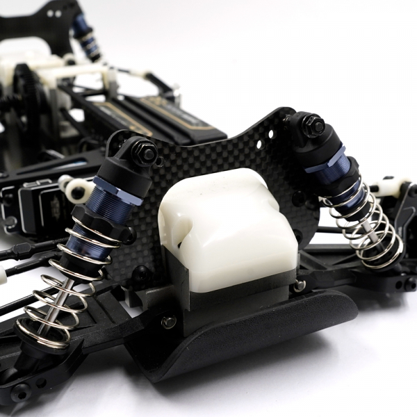 Yeah Racing Aluminum & Carbon Essential Conversion Kit Black For Yokomo Super Dog Fighter Works 91