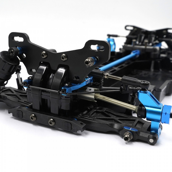 Yeah Racing Aluminium Upper Arm w Roll Bar Mount für Tamiya TT-02SRX