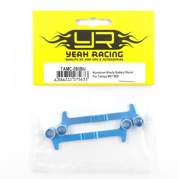 Yeah Racing Aluminuum Shorty Akkuhalterung für Tamiya M07 M08