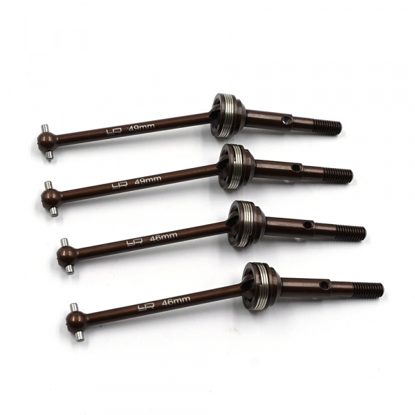 Yeah Racing Spring Steel Shaft Set (F & R) für Tamiya GF01CB