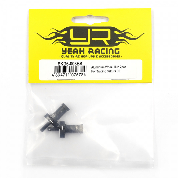 Yeah Racing Aluminium Wheel Hub 2 Stück für 3racing Sakura D6