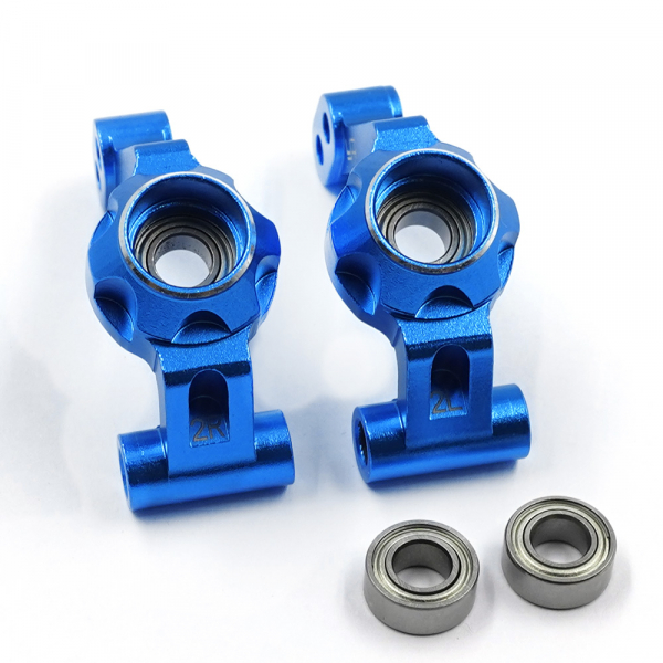 Yeah Racing Aluminium Radträger hinten 2 Grad für Tamiya DT-04