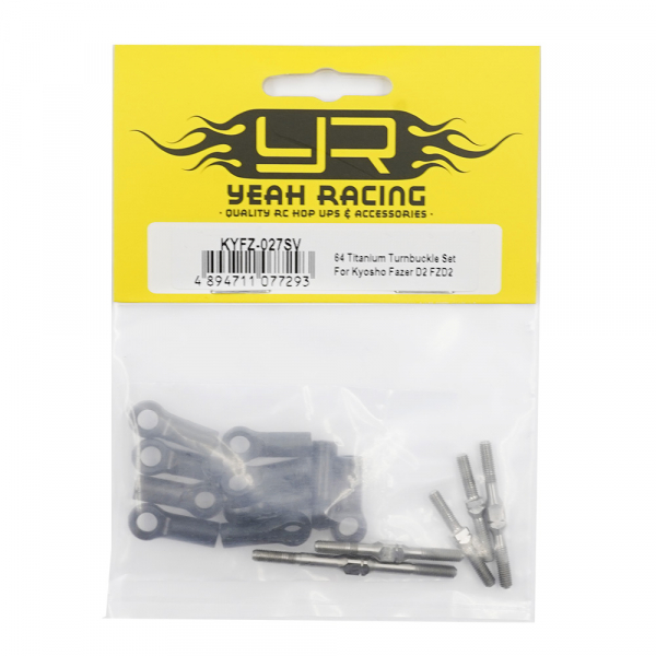 Yeah Racing Titan Spurstangen Set für Kyosho Fazer D2 FZD2