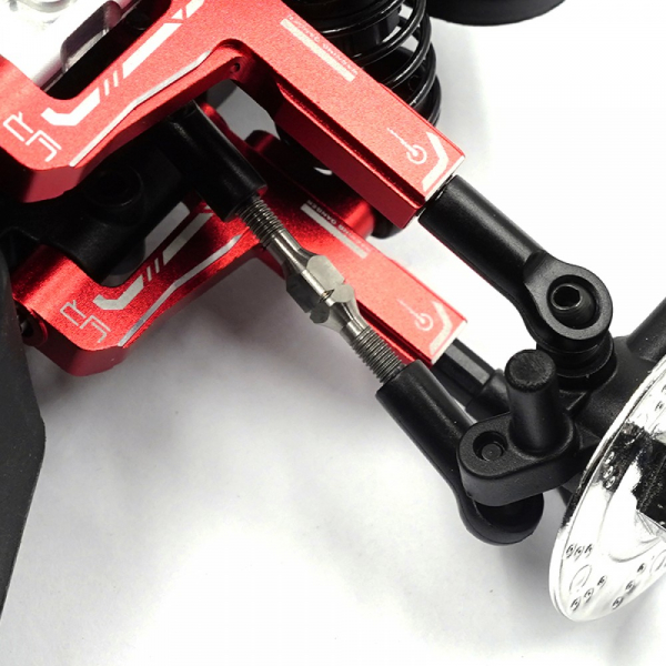 Yeah Racing Titan Spurstangen Set für Kyosho Fazer D2 FZD2