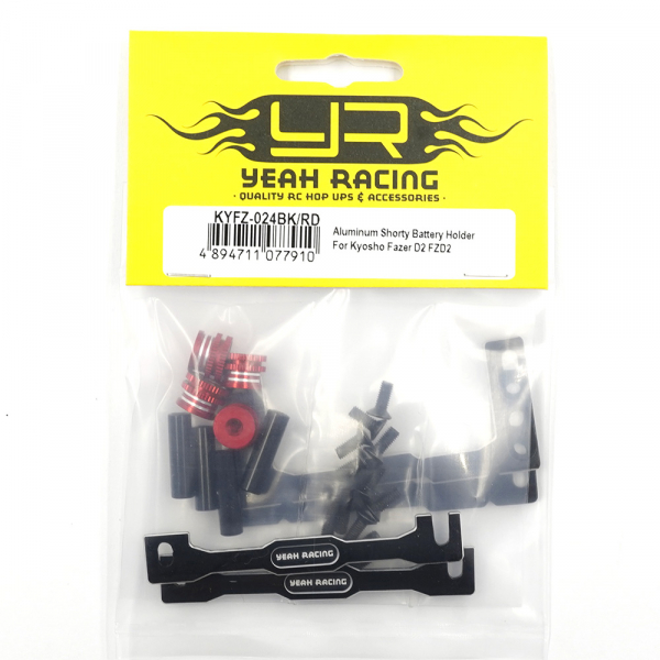 Yeah Racing Aluminium Shorty Akkuhalter für Kyosho Fazer D2 FZD2