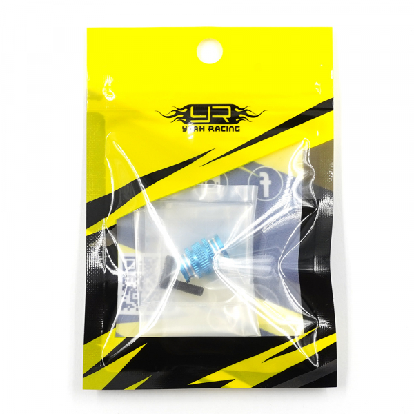 Yeah Racing Aluminium M3 Twist Nut Blau