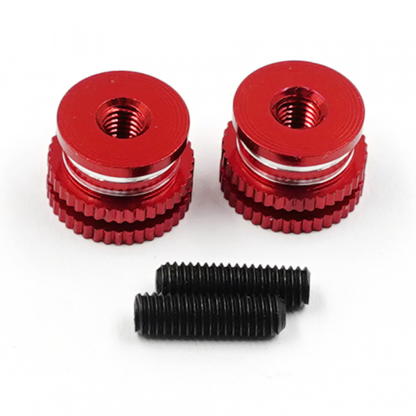Yeah Racing Aluminium M3 Twist Nut Rot
