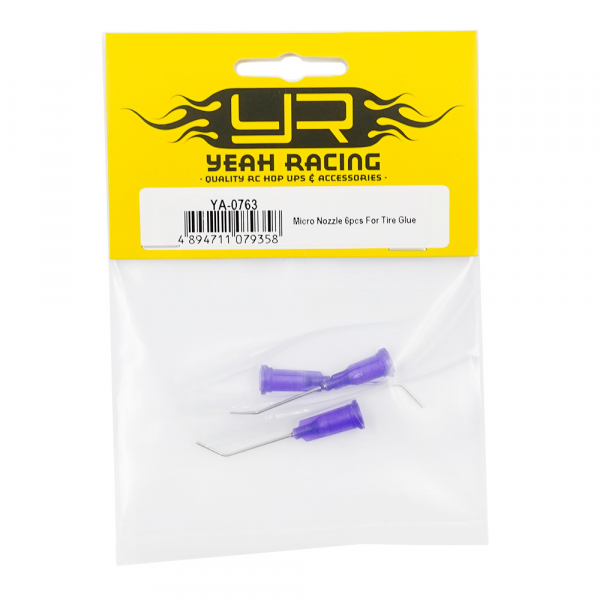 Yeah Racing Mikrodüsen 6er-Pack für Reifenkleber