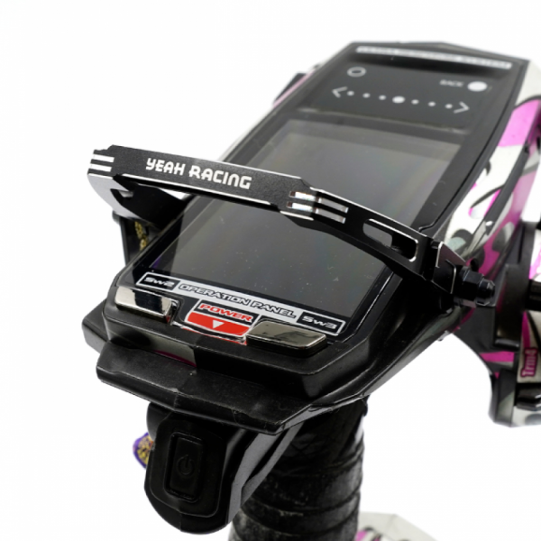 Yeah Racing Tragegriff aus Aluminium mit Drehknopf für Sanwa M17 M17S