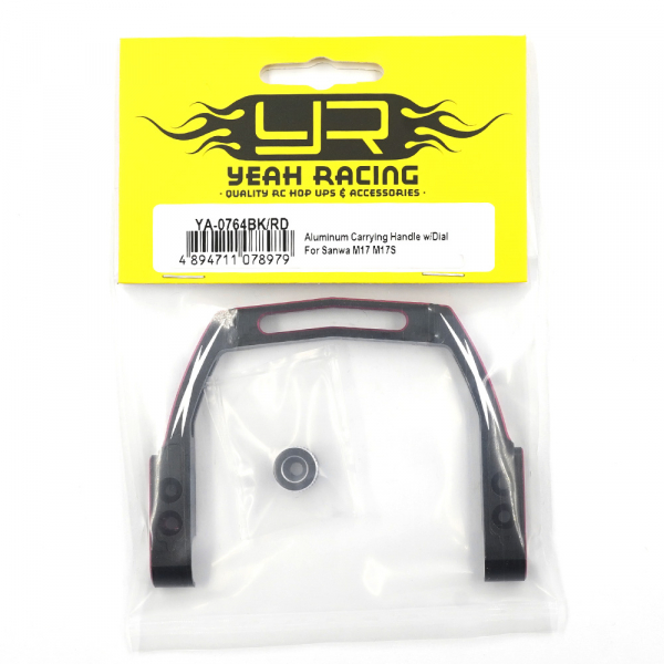 Yeah Racing Tragegriff aus Aluminium mit Drehknopf für Sanwa M17 M17S
